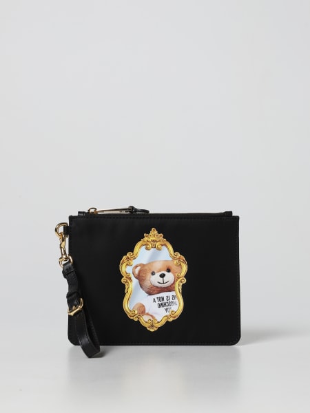 Clutch Moschino Couture in nylon
