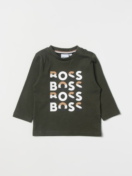 Boss bambino: T-shirt Boss in cotone con logo