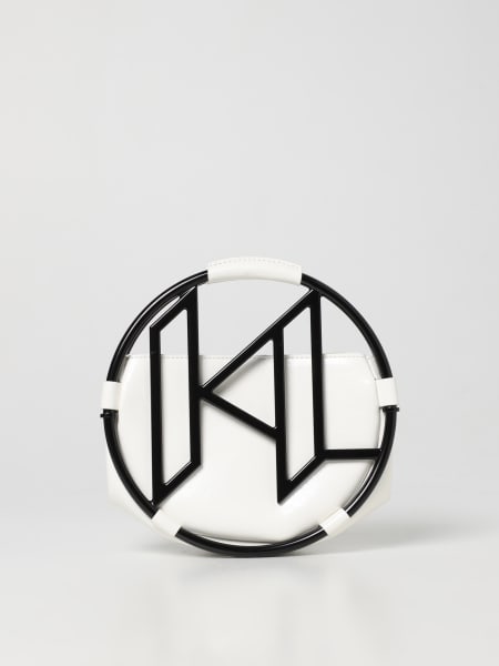 Borsa K/Circle Karl Lagerfed in pelle sintetica