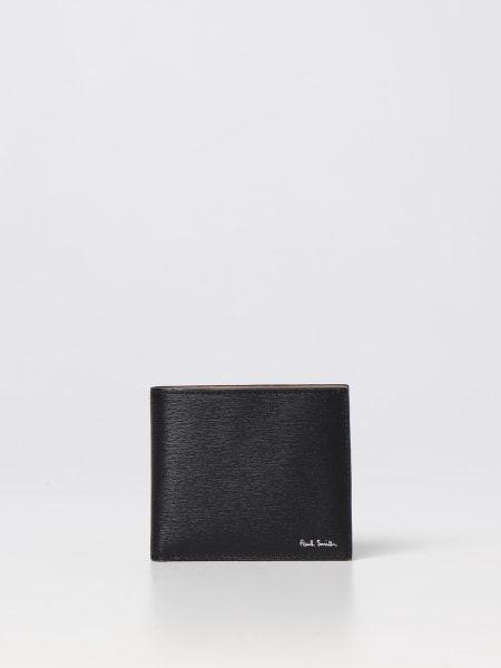 Portafoglio Paul Smith in pelle epi