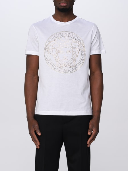 Mission Nikke Perennial VERSACE: Medusa cotton T-shirt - White | Versace t-shirt A77987A201952  online on GIGLIO.COM