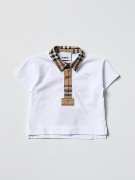 Burberry kids: Polo shirt baby Burberry