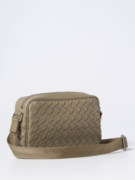 Bottega Veneta Outlet: bag in woven leather - Beige  Bottega Veneta  shoulder bag 710048V2E42 online at