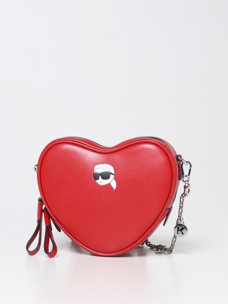 Karl Lagerfeld Heart-Shaped Coin Purse