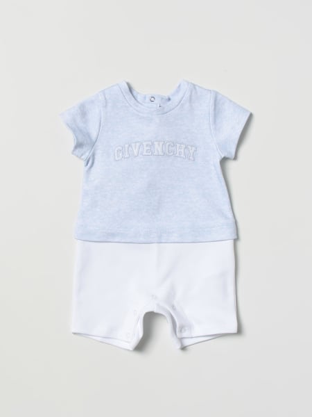 Givenchy short jumpsuit in two-tone cotton