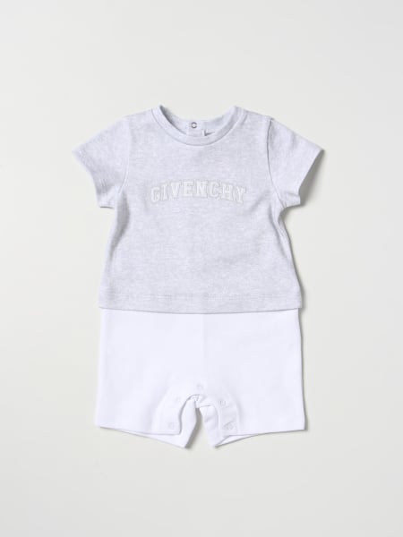 Givenchy short jumpsuit in two-tone cotton