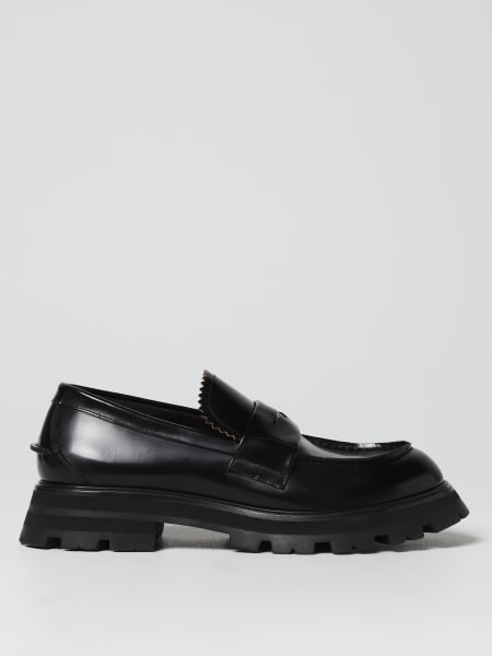 Alexander McQueen loafers in leather
