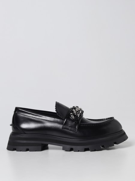 Alexander McQueen loafer in leather