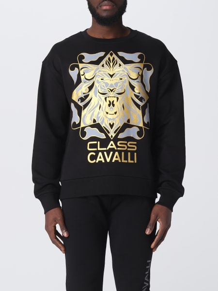 Roberto Cavalli: Sweatshirt Herren Class Roberto Cavalli