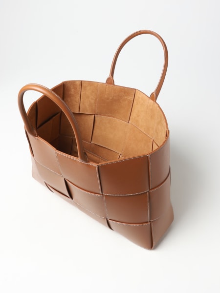 Bottega Veneta Medium Arco Tote Bag - Brown - Man - Calfskin