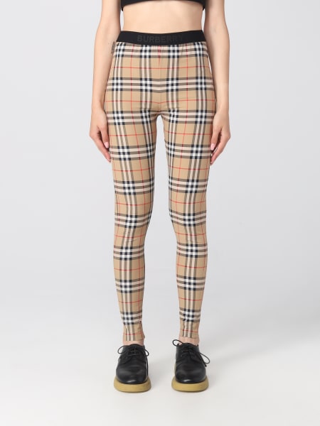 Burberry: Trousers women Burberry
