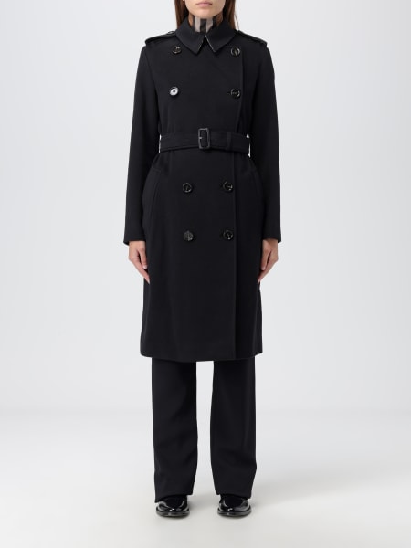 Burberry double-breasted cashmere trench coat