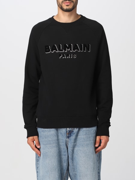 Balmain: Balmain sweatshirt in cotton