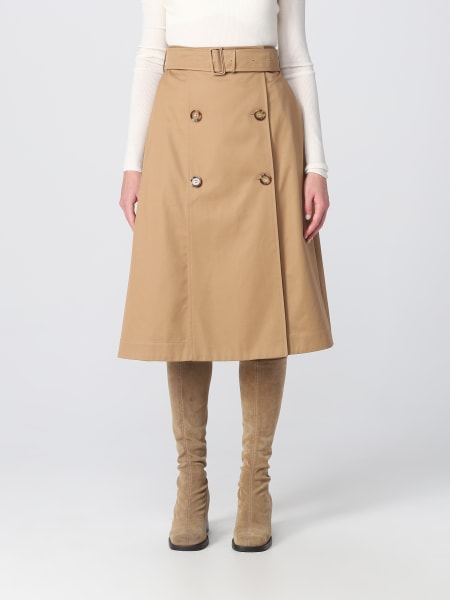 Gonna Baleigh Burberry in gabardine
