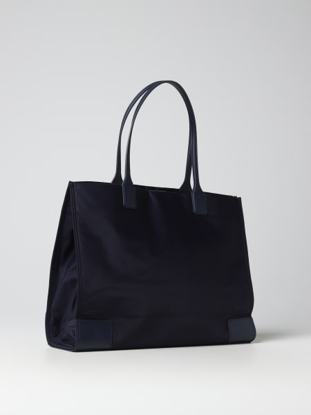 TORY BURCH: Ella Tote bag in nylon - Blue  Tory Burch tote bags 87116  online at