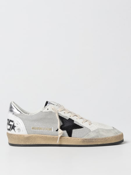 Golden Goose Ball Star sneakers in used-effect leather and fabric