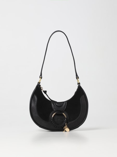 SEE BY CHLOÉ: shoulder bag for woman - Black | See By Chloé shoulder ...