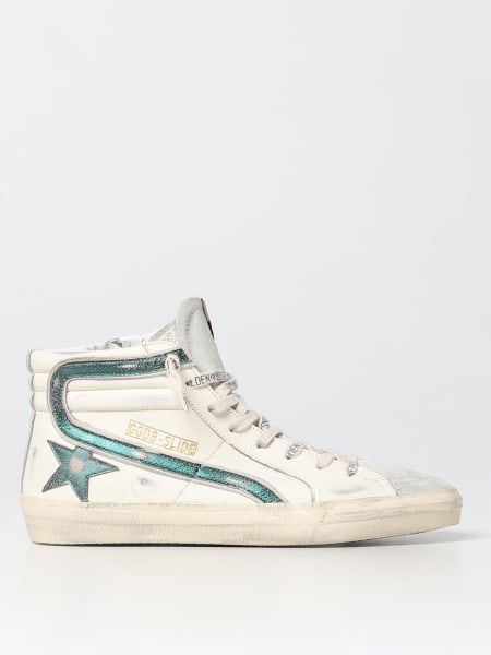 Golden Goose Slide Classic sneakers in used leather
