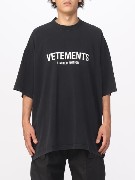 T-shirt Vetements in cotone con logo