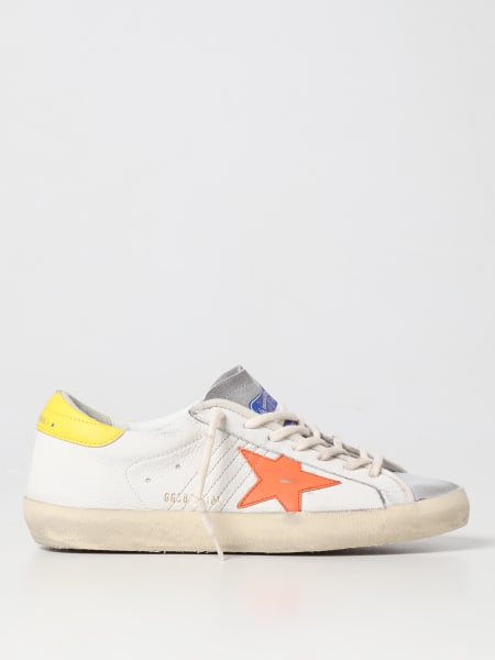 Classic Golden Super-Star Goose sneakers in used leather