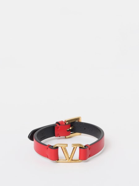 Valentino Garavani VLogo Signature bracelet in leather