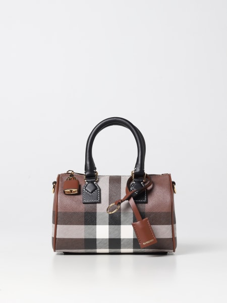 Burberry bag in coated cotton