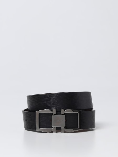 Reversible Ferragamo leather belt