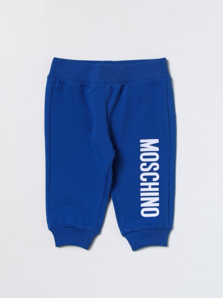Pantaloni Moschino Baby in cotone