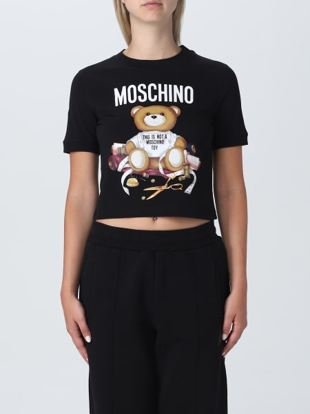 Women's Moschino: Moschino Couture cotton t-shirt