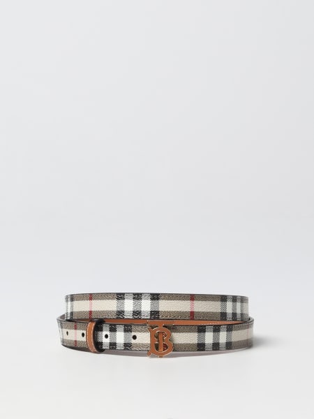 Burberry belt in coated fabric