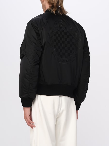 BURBERRY: jacket for men - Black | Burberry jacket 8071725 online on ...