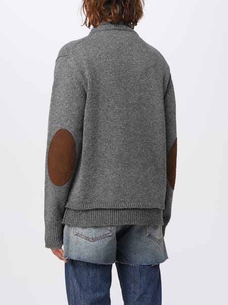 Maison Margiela ELBOW PATCH CARDIGAN-