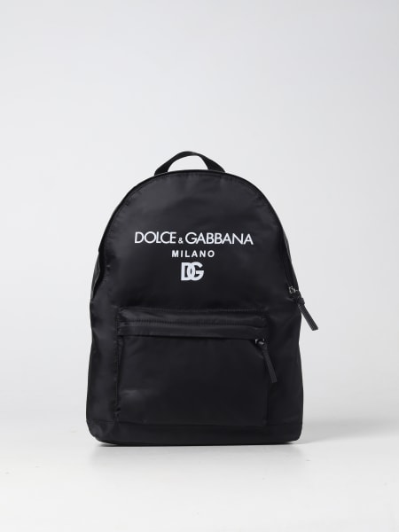 Dolce & Gabbana: Dolce & Gabbana backpack in nylon with logo