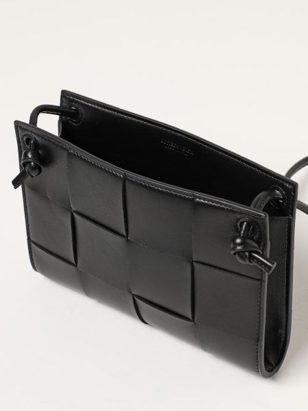 Bottega Veneta Women's Mini Cassette Crossbody Bag Black
