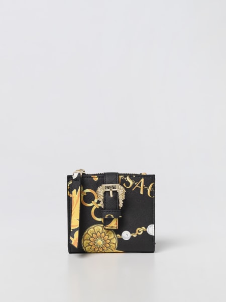 Versace Jeans Couture wallet in grained synthetic leather