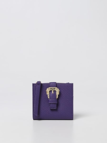 Versace Jeans Couture wallet in grained synthetic leather
