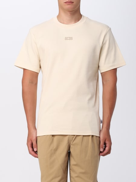 Abbigliamento GCDS uomo: T-shirt Gcds in cotone con logo