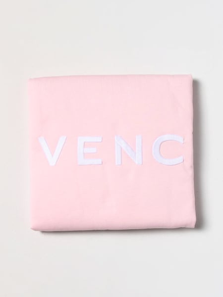 Givenchy cotton blanket with embroidered logo