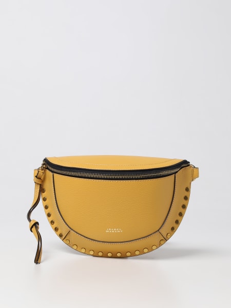 Isabel Marant Skano Sunshine pouch in textured leather
