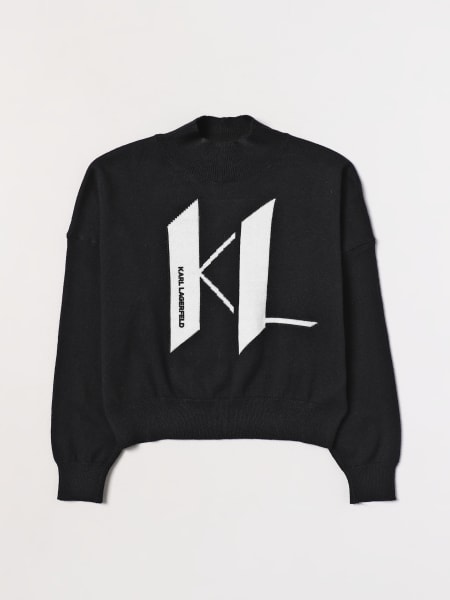 Karl Lagerfeld: Pullover Mädchen Karl Lagerfeld Kids