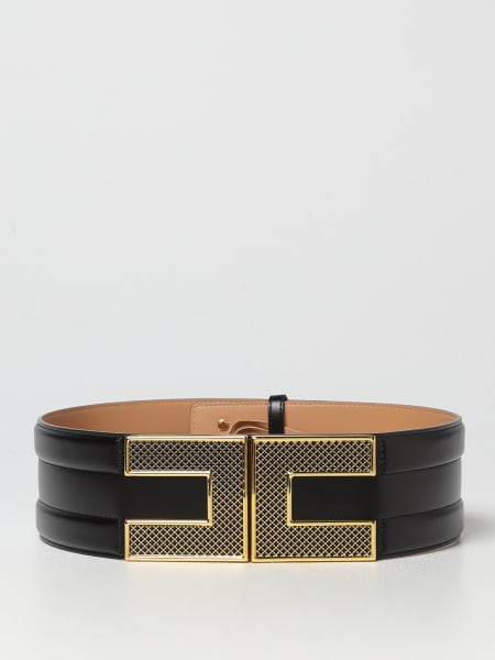 Women's Elisabetta Franchi: Elisabetta Franchi belt in synthetic leather with buckle