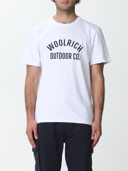 Woolrich: T-shirt Woolrich in cotone con logo