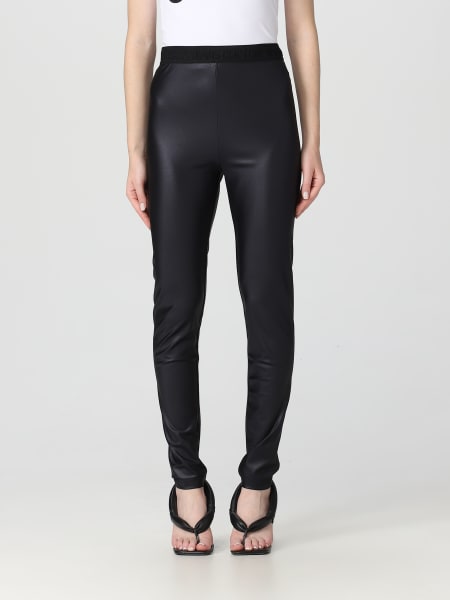 Pantaloni donna: Leggings Versace Jeans Couture in tessuto stretch