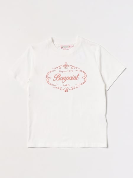 T-shirt Bonpoint in cotone con logo