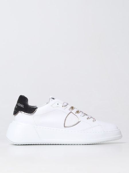 Philippe Model scarpe donna: Sneakers Tres Temple Philippe Model in pelle