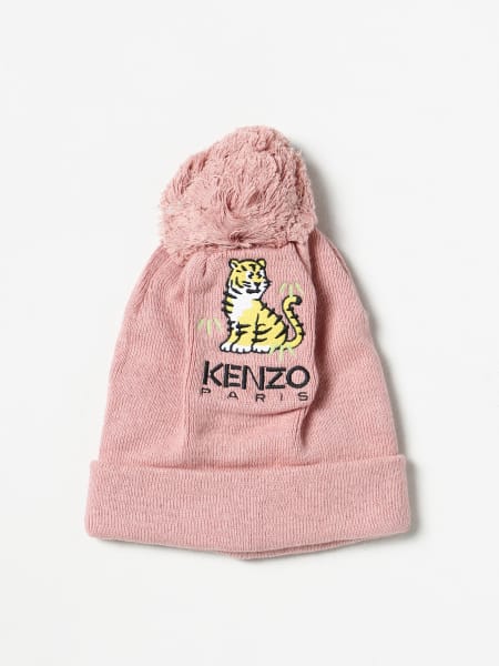 Cappello Kenzo Kids in cotone e cashmere