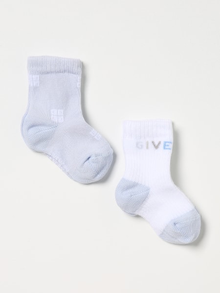Set of 2 pairs of Givenchy socks in stretch cotton