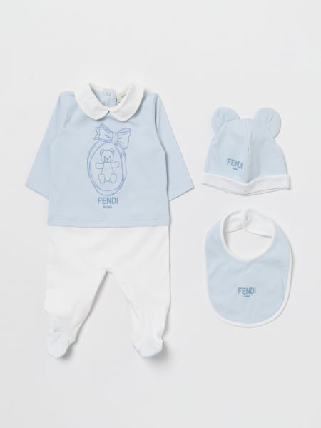 Baby Kleider: Strampler Baby Fendi Kids