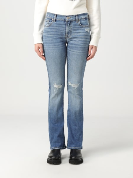 7 For All Mankind donna: Jeans 7 For All Mankind in denim