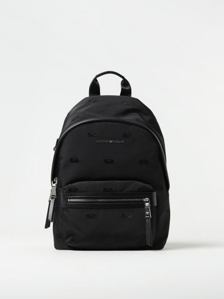 Emporio Armani Sustainable Collection backpack in recycled nylon
